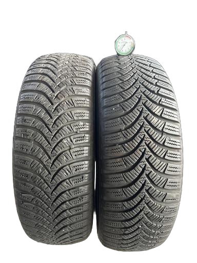 2 gomme HANKOOK WINTERICEPT RS2 165/65 R14 79T INVERNALI M+S battistrada 7mm DOT2017 Prezzo 70€