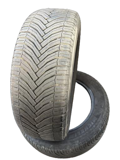 2 gomme MICHELIN CROSSCLIMATE 185/60 R15 88V 4 stagioni battistrada 5mm DOT2019 110€