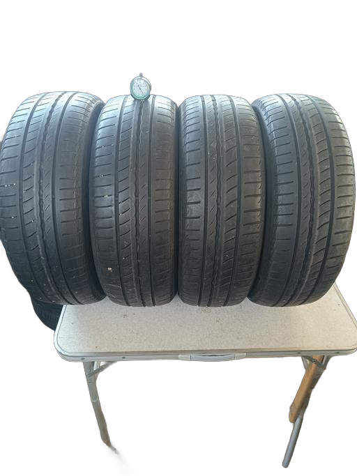 4 gomme PIRELLI CINTURATO 185/60 R15 88H ESTIVE battistrada 4mm DOT2018 160€