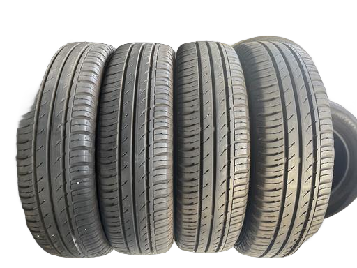 4 gomme CONTINENTAL CONTIECOCONTACT 155/65 R14 75T ESTIVE battistrada 6mm DOT non recente Prezzo 140€