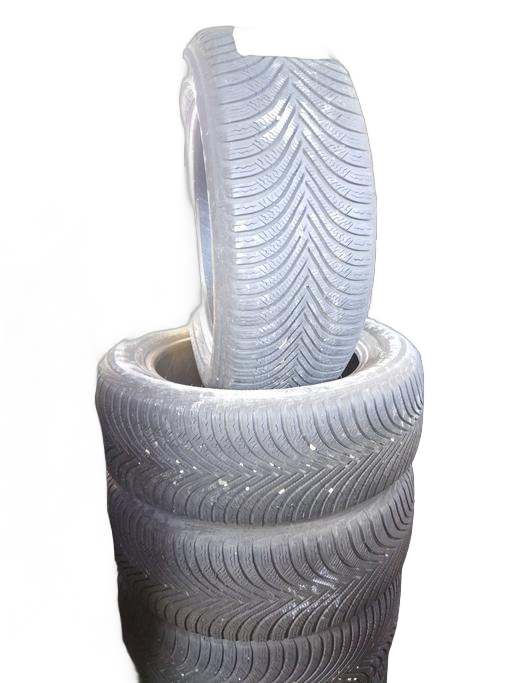 4 gomme MICHELIN ALPIN 225/55 R17 101V INVERNALI M+S battistrada 5.5mm DOT2018 prezzo 220€