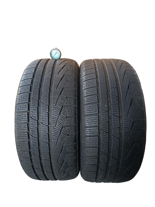 2 gomme PIRELLI SOTTOZERO 245/45 R17 99H INVERNALI M+S battistrada 6mm DOT2018 prezzo 120€
